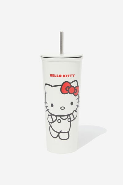 Collab Metal Smoothie Cup, LCN SAN HELLO KITTY BOW