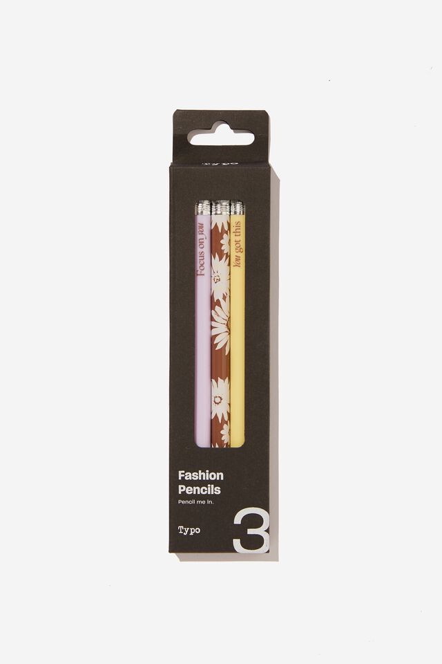 Fashion Pencil Pack, FOCUS ON YOU PASTELS