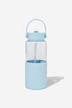 Premium Big Sipper Drink Bottle, ARCTIC BLUE POLKA - alternate image 2