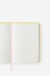 Personalised 2027 B6 Weekly On Schedule Diary, WASABI/STRAWBERRY MILK - example image 3