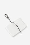 Mini Keyring Sketch Book, CHROME - example image 2