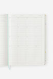 Personalised 2027 A4 Weekly On Schedule Diary, ECRU DITSY CELESTIAL - example image 3