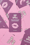 Lets Replay - Sip Or Spill Mini Card Game, MULTI - example image 1