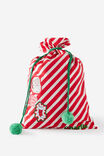 Personalised Christmas Santa Sack, SANTA SAW THAT - example image 1