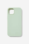 Slimline Recycled Phone Case Iphone 13/14, SMOKE GREEN - alternate image 1