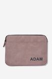 Personalised Core Laptop Cover 13 Inch, LAVENDER - alternate image 1