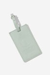 Off The Grid Luggage Tag, HOLIDAY QUEEN/ SMOKE GREEN - alternate image 1