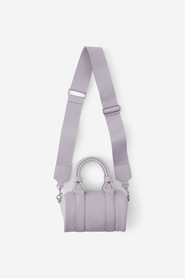 Amelia Mini Duffle, SILVER LILAC