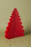 Paper Christmas Tree Large, CHRISTMAS RED - alternate image 2