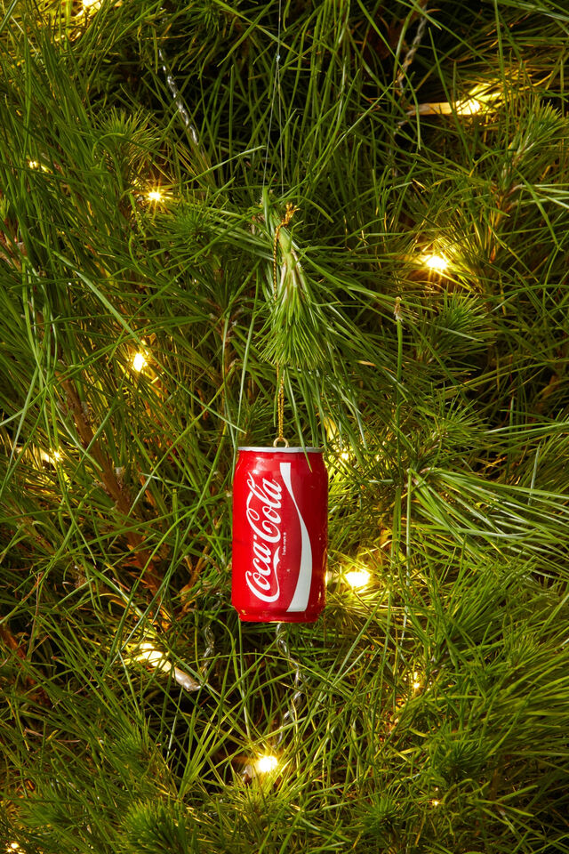Resin Christmas Ornament, LCN COK COLA CAN