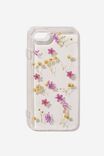 Protective Phone Case 6, 7, 8, SE, TRAPPED PURPLE MICRO FLOWER