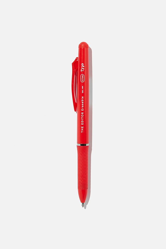 Wipeout Gel Pen, RED
