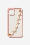 Carried Away Phone Case Iphone 11, NUDE PINK DAISY CHAIN
