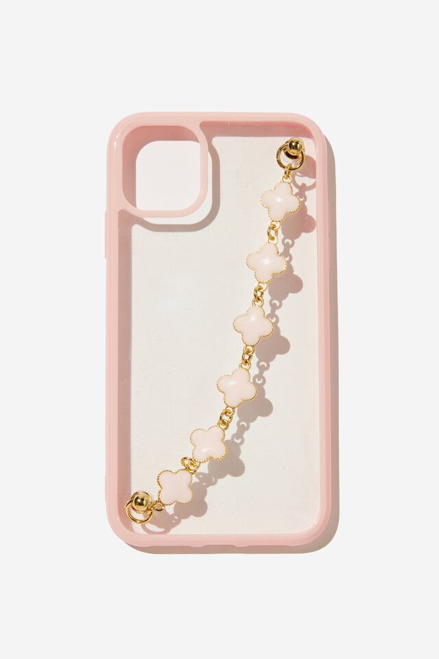 Carried Away Phone Case Iphone 11, NUDE PINK DAISY CHAIN