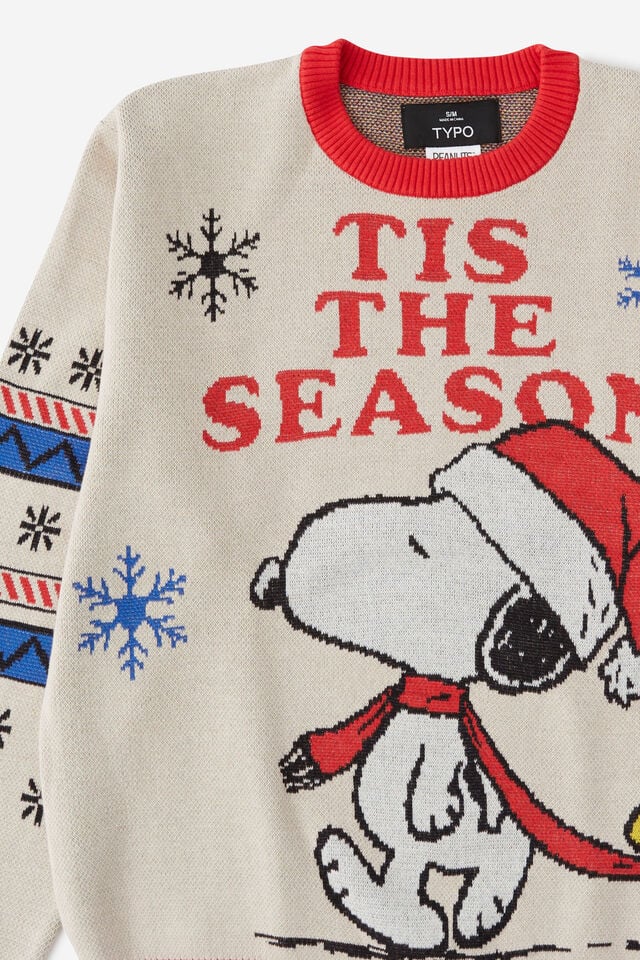 Peanuts Christmas Jumper, LCN PEA SNOOPY