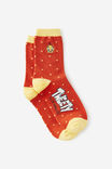 Looney Tunes Mid Crew Socks, LCN WB LOONEY TUNES TWEETY BIRD - example image 1