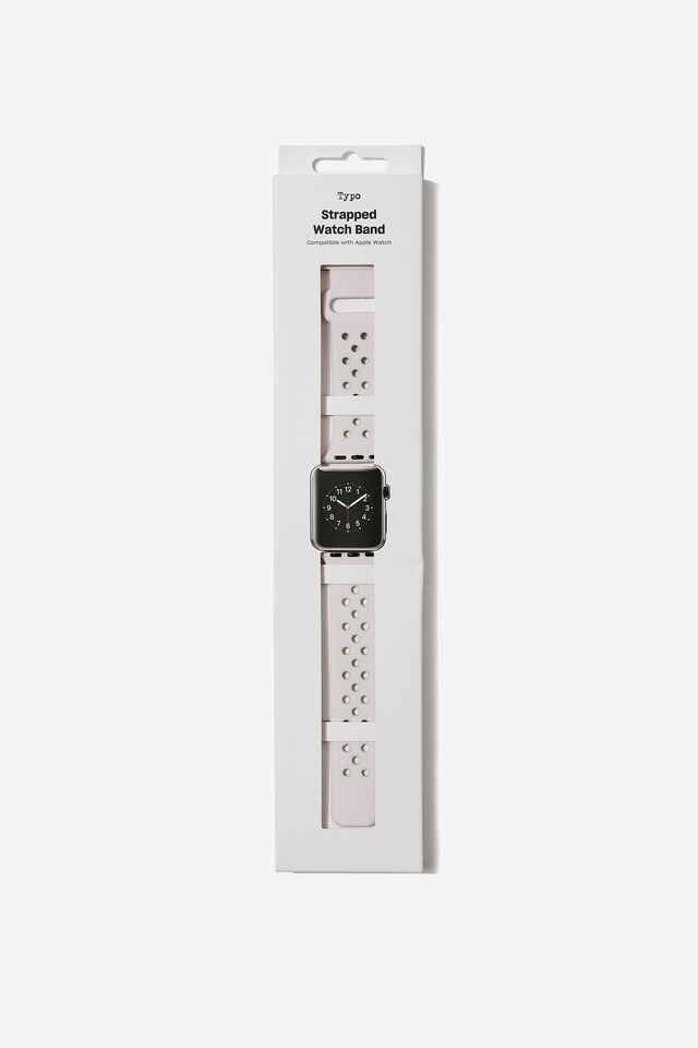 Strapped Watch Strap, SPRING MINT AND PINK SALT