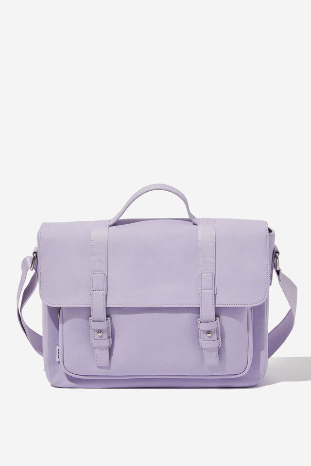 Arthur Satchel Crossbody Bag, SOFT LILAC