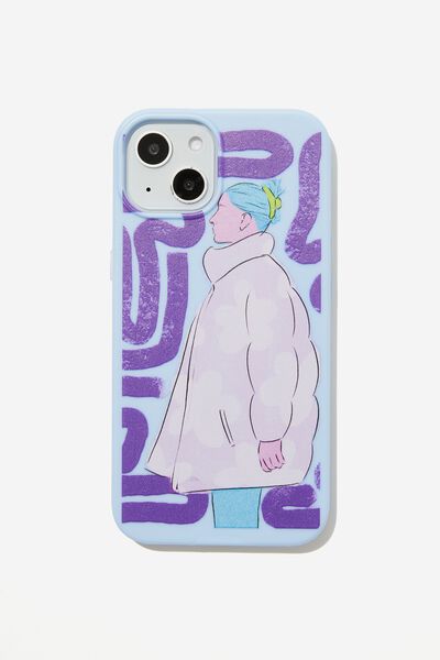 Graphic Phone Case Iphone 14, AS TXV WINTER VIBES