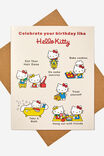 Nice Birthday Card, LCN SAN CELEBRATE LIKE HELLO KITTY - alternate image 1