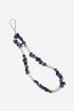 Carried Away Phone Charm Strap, MYSTIC CRYSTAL/BLUE - alternate image 1