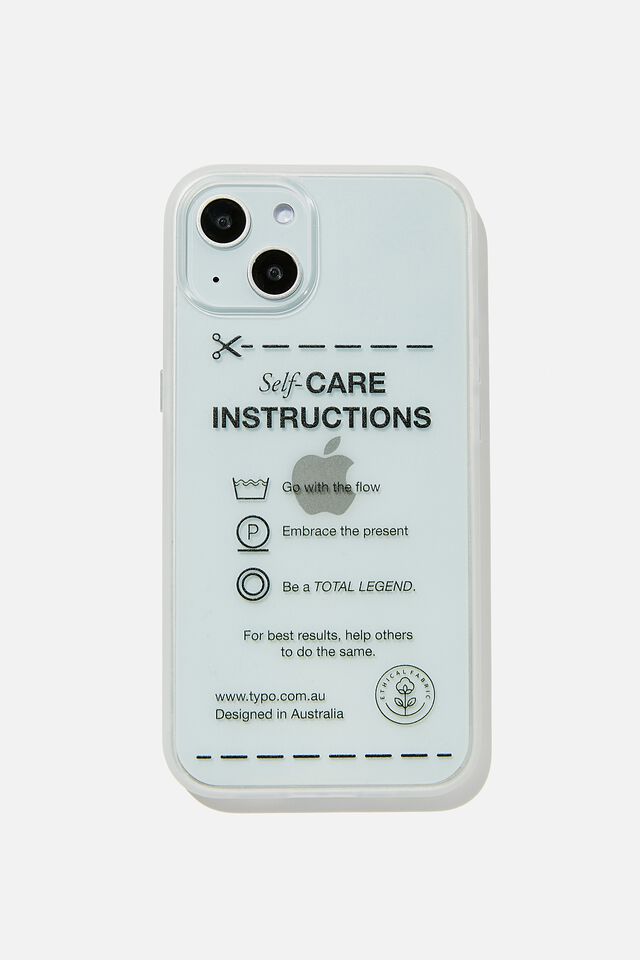 Snap On Protective Phone Case Iphone 13, SELF CARE INSTRUCTIONS