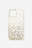 Graphic Phone Case Iphone 13-14, TRELLIS FLORAL / CLEAR - alternate image 1