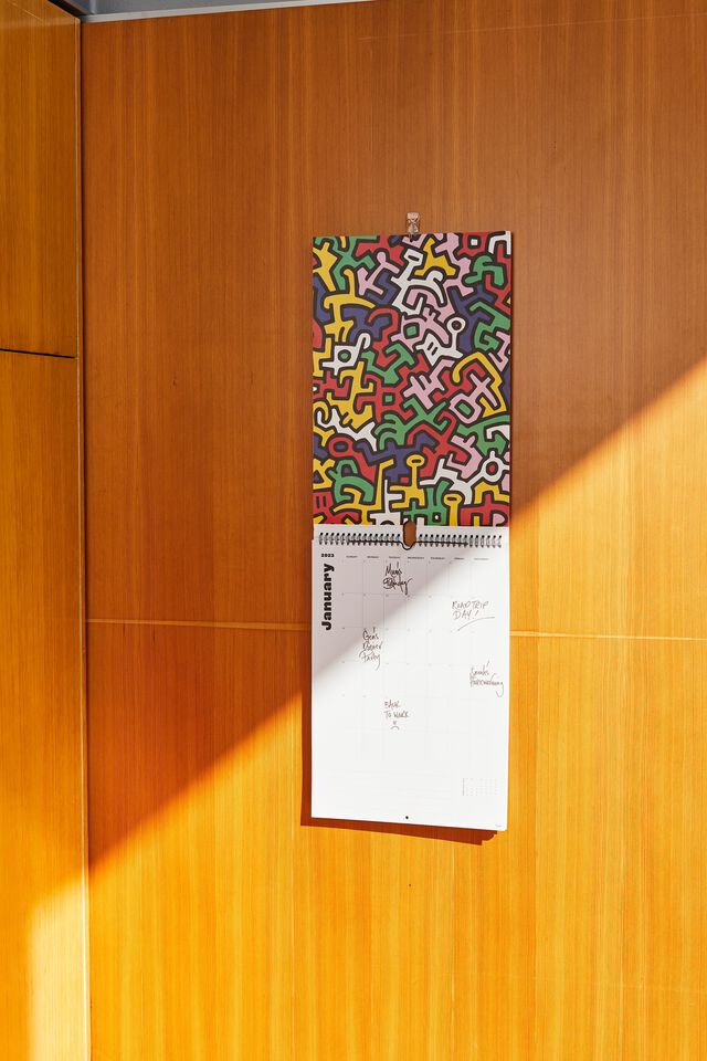 Keith Haring 2023 A3 Art Series Calendar, LCN KEI KEITH HARING