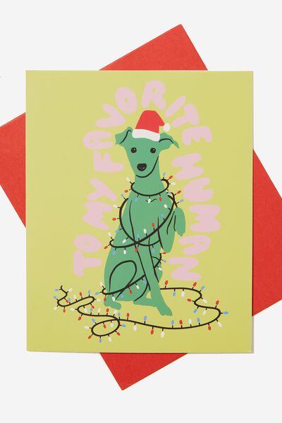 Christmas Card 2023, MY FAVORITE HUMAN CHRISTMAS LIGHTS!