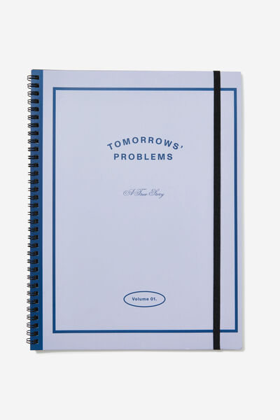 A4 Spinout Notebook, TOMORROW S PROBLEMS