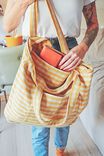 The Daily Tote Bag, YELLOW GINGHAM - alternate image 1