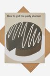 Nice Birthday Card, RG AUS GET THE PARTY STARTED MUD CAKE - alternate image 1