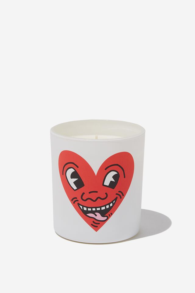 Keith Haring Candle, LCN KEI HEART FACE