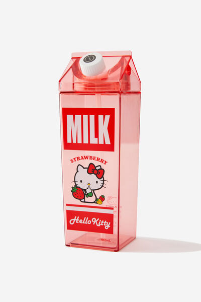 Collab Milk Carton, LCN SAN HK STRAWBERRY