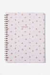A4 Campus Notebook, TAKE NOTE DITSY FLORAL PINK - alternate image 1