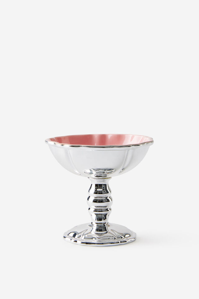Chrome Dessert Dish, CHROME