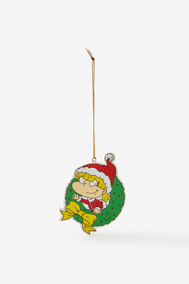 Collab Resin Christmas Ornament, LCN NIC RUGRATS ANGELICA