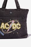 ACDC Tour Tote Bag, LCN PER ACDC BLACK