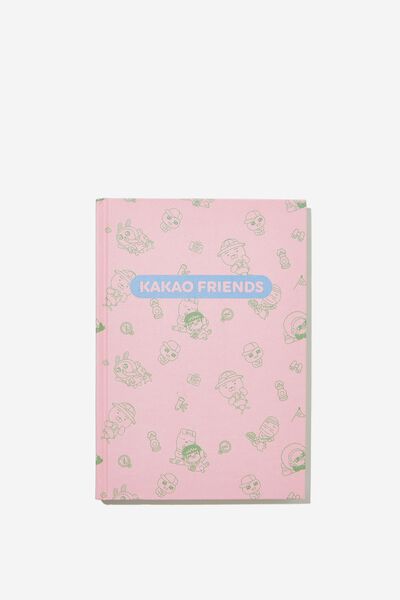 The Big Ticket Notebook, LCN KAK KAKAO FRIENDS PINK YARDAGE