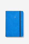 Personalised A5 Buffalo Journal, COBALT BRIGHT BLUE - alternate image 1