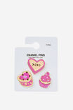 Enamel Pins 3Pack, CAKES - alternate image 1