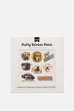 Puffy Sticker Pack, I HEART DOGGOS - alternate image 1
