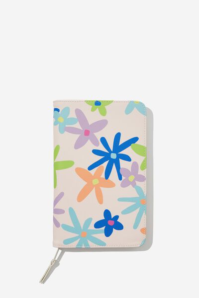 Off The Grid Travel Wallet, PAPER DAISY MULTI