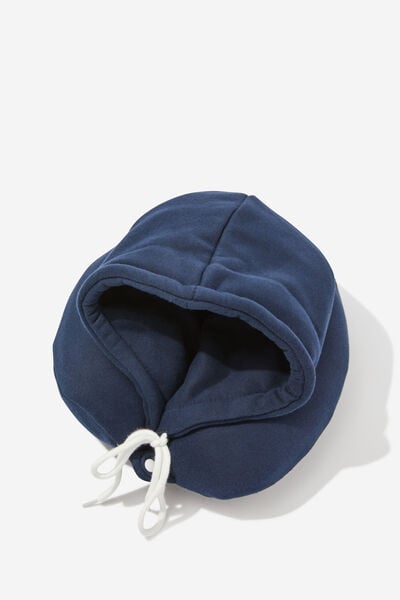 Travel Hoodie Neck Pillow, NAVY