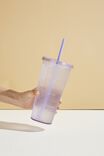 Sipper Smoothie Cup, PALE LILAC - alternate image 1