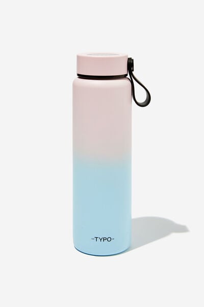 On The Move 500Ml Drink Bottle 2.0, BALLET BLUSH ARCTIC BLUE OMBRE