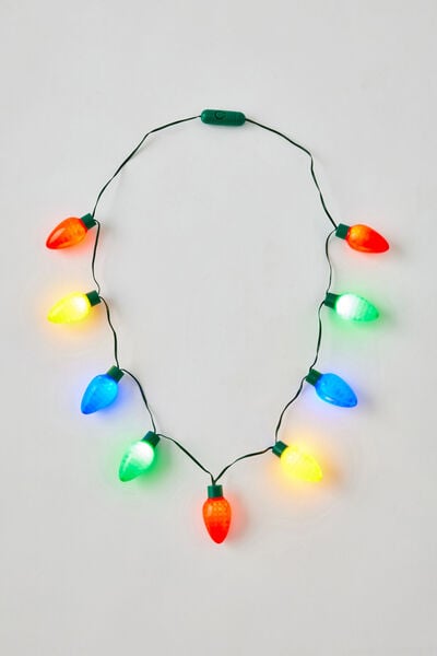 Christmas Light Up Necklace, CHRISTMAS LIGHTS