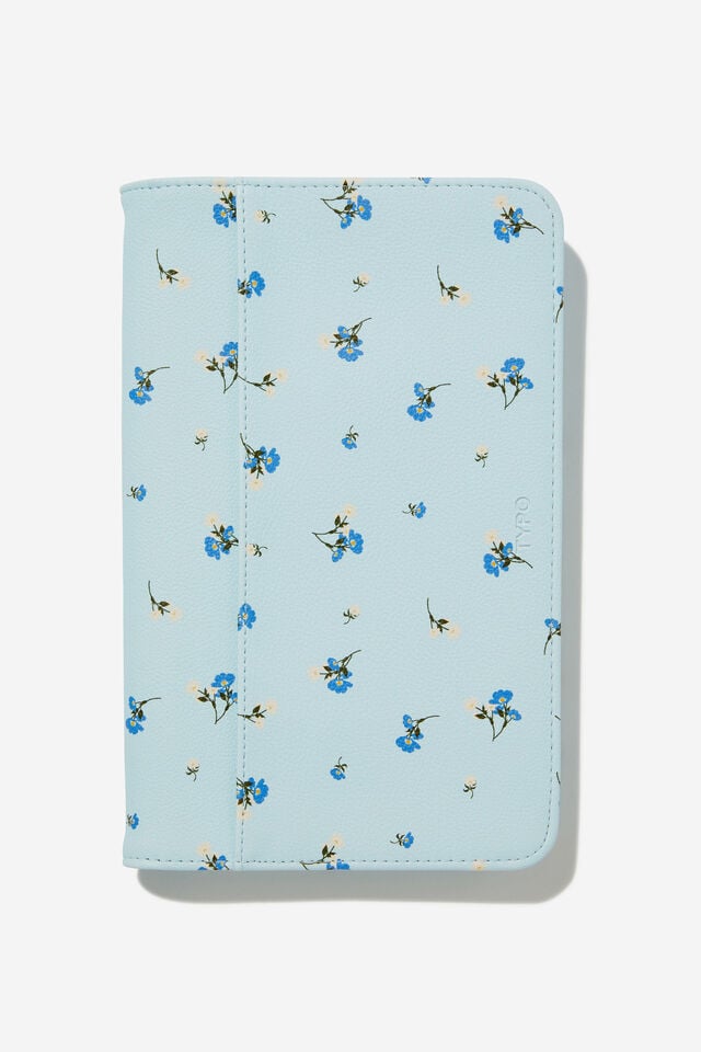 Off The Grid Travel Wallet, MEADOW DITSY ARCTIC BLUE