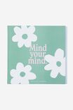 A5 Activity Book, GREEN DAISIES MIND YOUR MIND