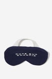 Off The Grid Eyemask, CUTE BUT CHAOTIC/ NAVY - alternate image 1